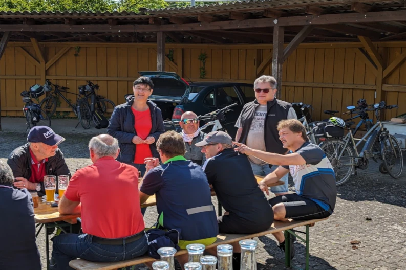 MSC-Mitglieder beim Vatertagsausflug 2024